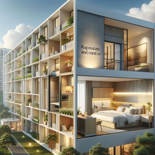 Однокомнатные квартиры: рациональность и комфорт